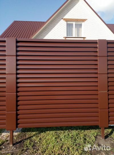 Жалюзийный забор