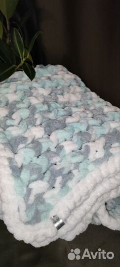 Детский плед из Alize Puffy 