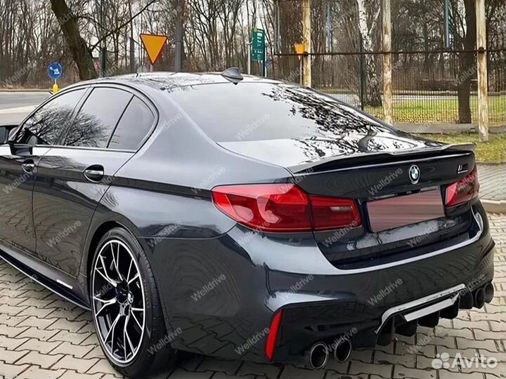 Спойлер BMW 4 F33 PSM стиль глянец черный