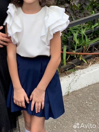 Блузка школьная