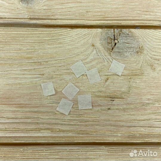 Белое мелкое конфетти 1см х 1см (тишью) снег