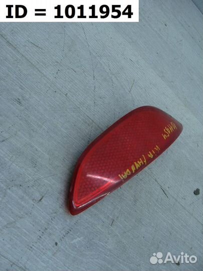 Светоотражатель катафот заднего бампера левый Hyun