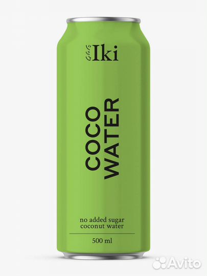 Натуральная Кокосовая вода оптом