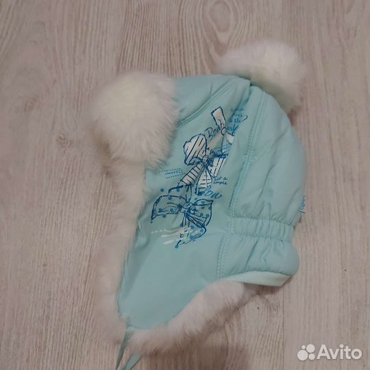 Шапка зимняя для девочки новая