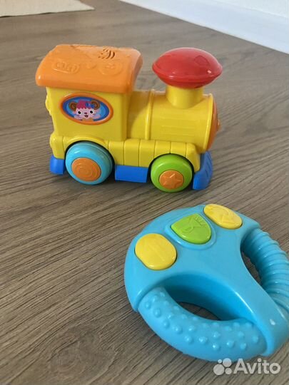 Паровозик на пульте управления