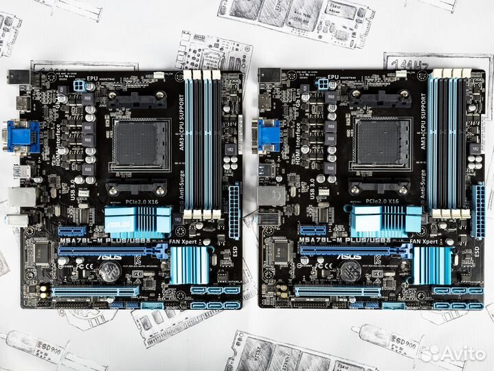 Материнская плата asus M5A78L-M/USB3 AM3+