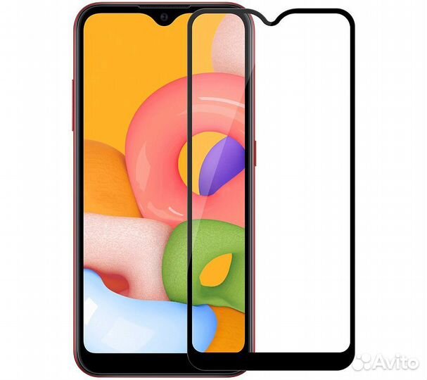 Защитное стекло для Samsung Galaxy A01 Full Screen