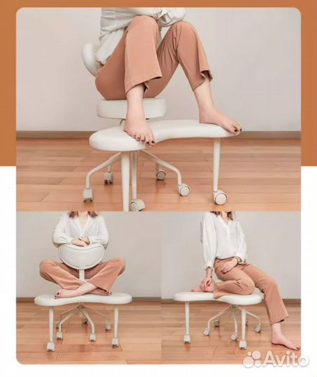 Коленный стул со спинкой