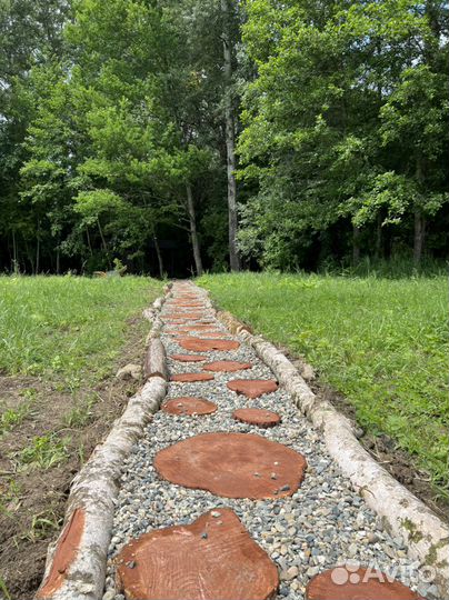 Баня на дровах с бассейном