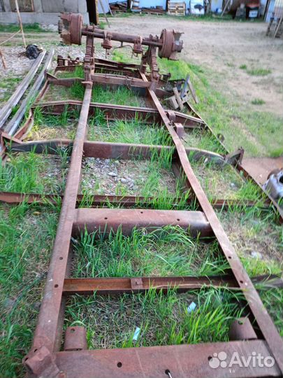 Прицеп бортовой КамАЗ ГКБ-8350, 1990