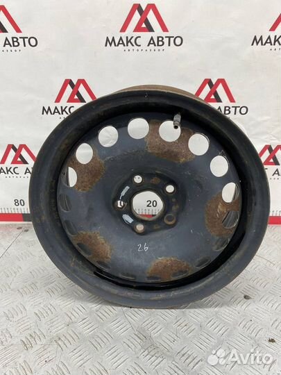 Диск штампованный R15 / 5x105 J6 39ET DIA56,5 б/у