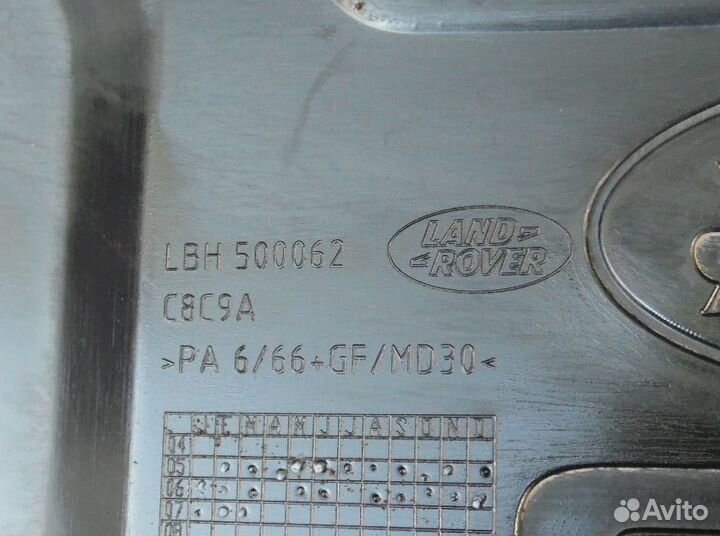 Декоративная крышка двигателя Рендж Ровер 3