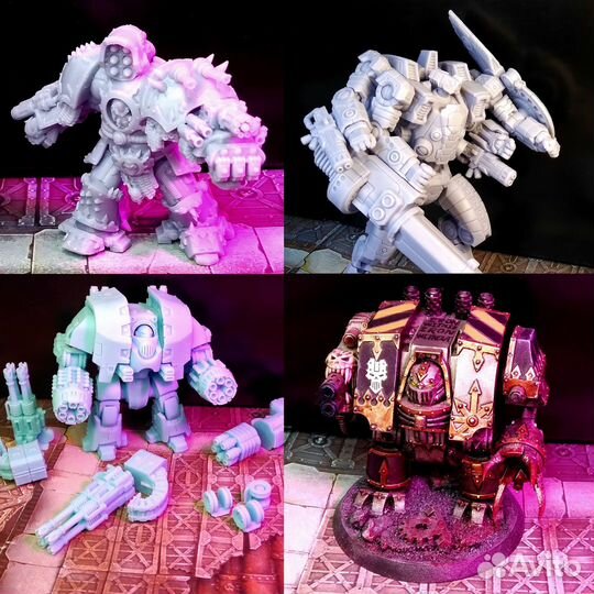 Фотополимерная 3D печать фигурок / моделей