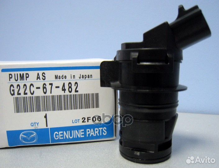 Насос омывателя лобового стекла G22C-67-482 mazda