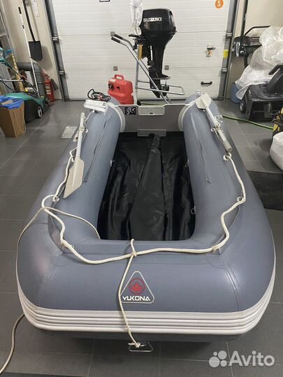 Лодка пвх Yukona 330 с мотором Suzuki DT15