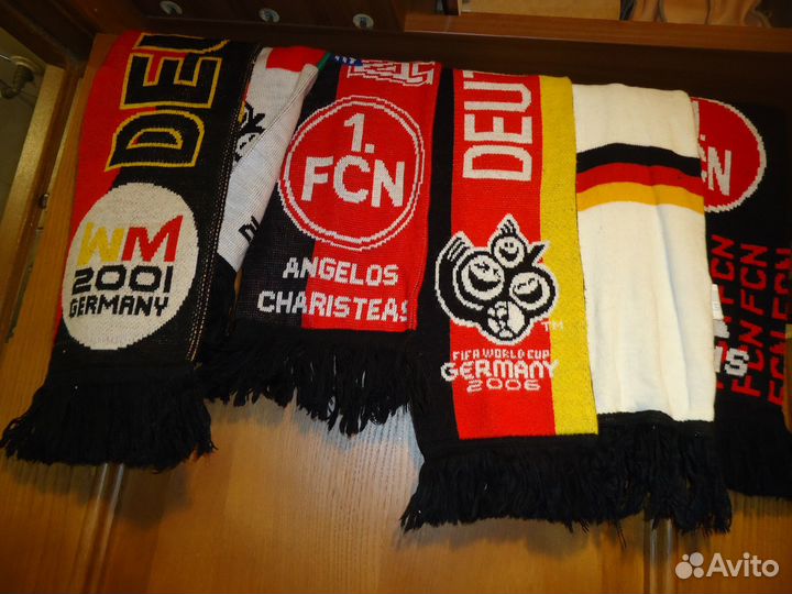 Шарф болельщика германия роза винтаж