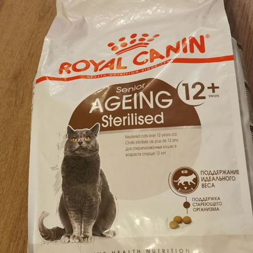 Корм для кошек royal canin sterilised ageing 12+