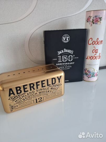 Коробка из под элитного алкоголя