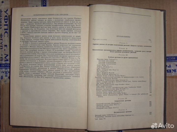 Культурные растения и их сородичи. Жуковский, 1950