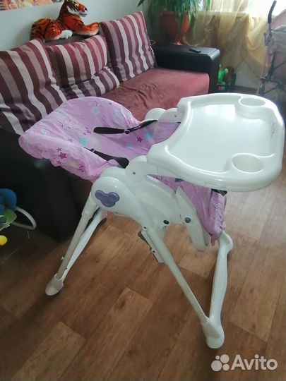 Стульчик для кормления раскладной от 0