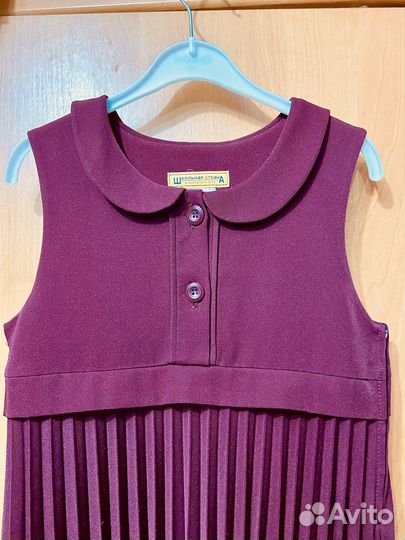 Школьная форма бордовая 134