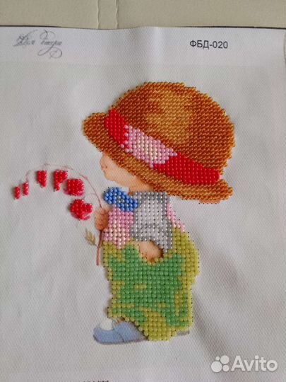 Детские картинки бисером