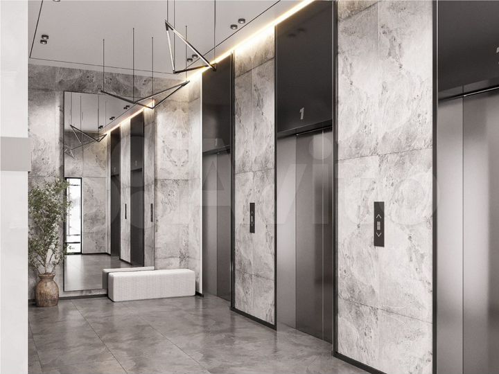 4-к. квартира, 62,6 м², 5/25 эт.