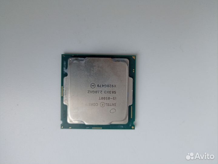 Процессор intel core i5 8500t LGA 1151v2