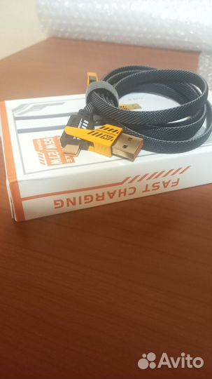 Кабель зарядный - 4 в 1, плетёный, 1.2м, 65W/27W