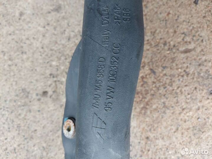 Патрубок интеркулера Volkswagen Sharan 1 restailin