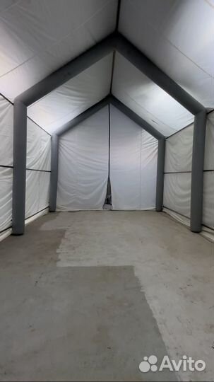 Пневмокаркасная палатка. Надувной ангар