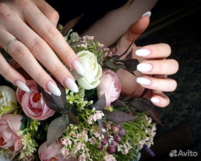 Маникюр, наращивание, укрепление ногтей