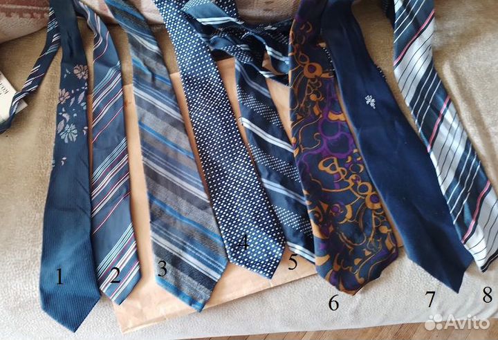 Винтажные галстуки