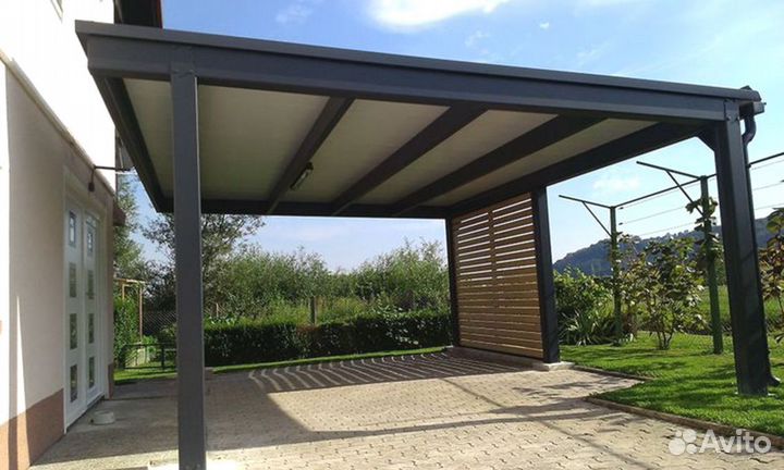 Навес под ключ