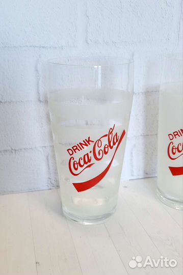 Бокалы/стаканы Coca-Cola (Кока-Кола) винтаж
