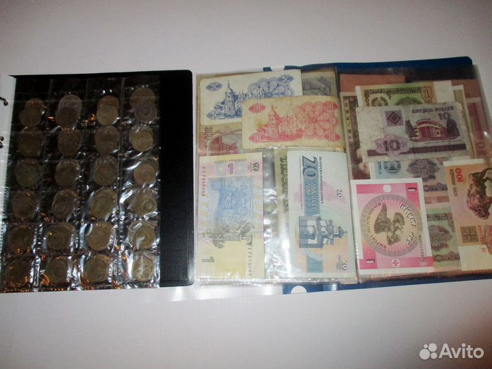 Монеты, Банкноты, почтовые Марки 60-90е