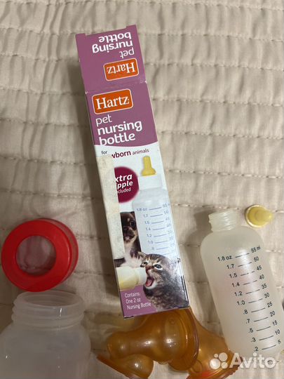Бутылочки для кормления щенков, котят