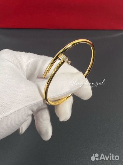 Браслет Cartier juste un clou гвоздь золото