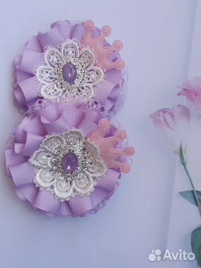 Резиночки для волос ручной работы