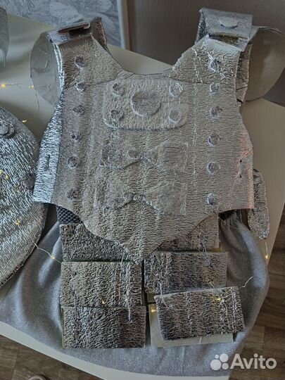 Новогодний костюм рыцаря (ручная работа)