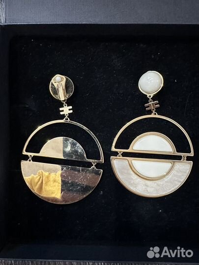 Серьги клипсы elisabetta franchi