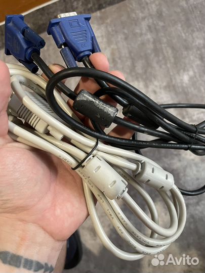 Кабель для компьютера VGA DVI