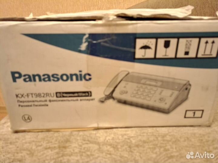 Телефон факс panasonic