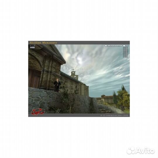 Hitman 2 Silent Assassin, б/у, английский (PS2)