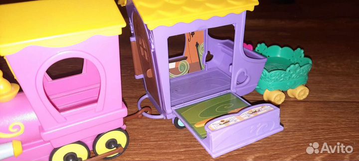 My little pony паровозик