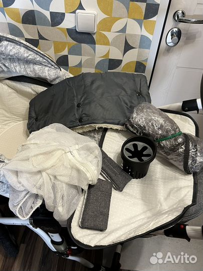 Коляска 2 в 1 adamex gloria