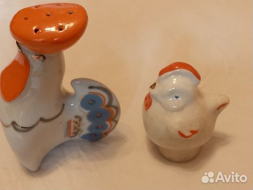 Солонки, перечницы, горчичницы. Фарфор(фаянс) СССР