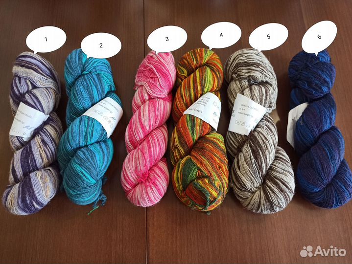 Пряжа для вязания Кауни,шерсть