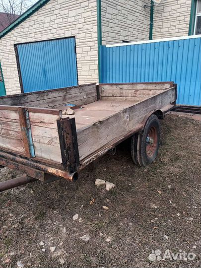 Прицеп одноосный самодельный