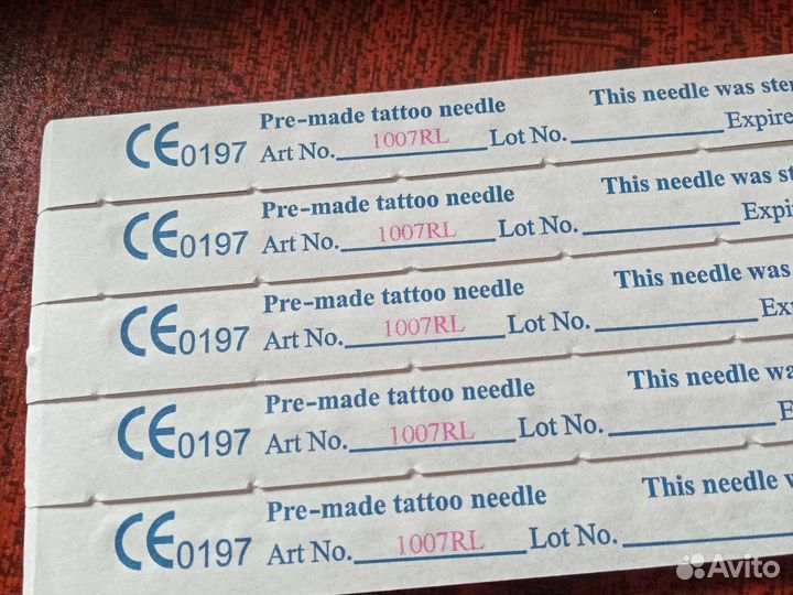 Иглы для татуировки 7RL